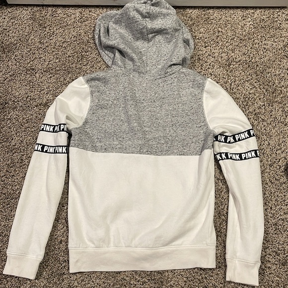 Pink Vs zip up hoodie size Small - Picture 3 of 9